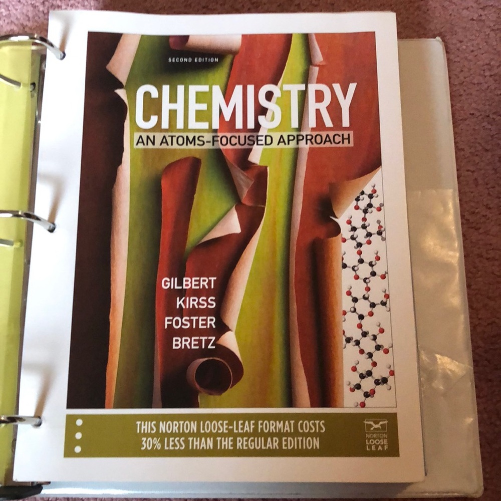 Chemistry and Atoms-Focused Approach